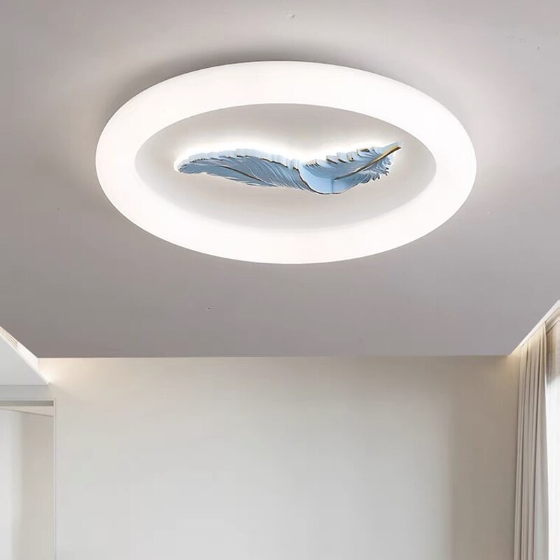 50cm Circle / Round Design Ceiling Lights Acrylic Painted Finishes LED 220-240V2