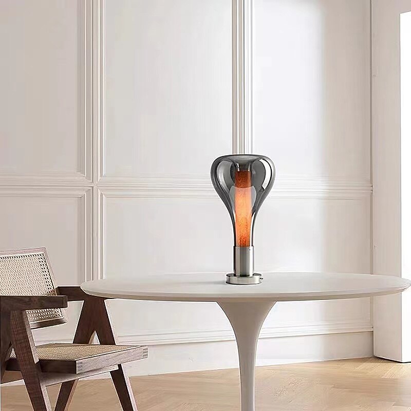 Table Lamp Bedside lamps Modern Contemporary Nordic Style For Study Room Office Indoor Metal 110-240V Grey White3