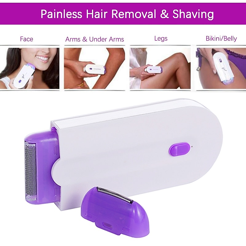 Professional Painless Hair Removal Kit Laser Touch Epilator USB Rechargeable Women Body Face Leg Bikini Hand Shaver Hair Remover4
