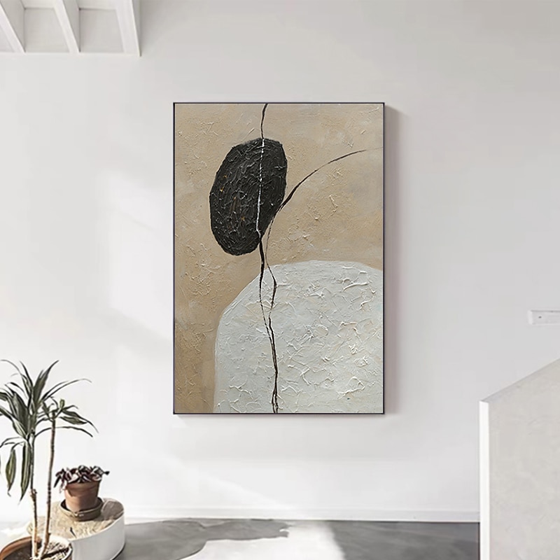 Oil Painting Handmade Hand Painted Wall Art Abstract Canvas Painting Home Decoration Decor Stretched Frame Ready to Hang4