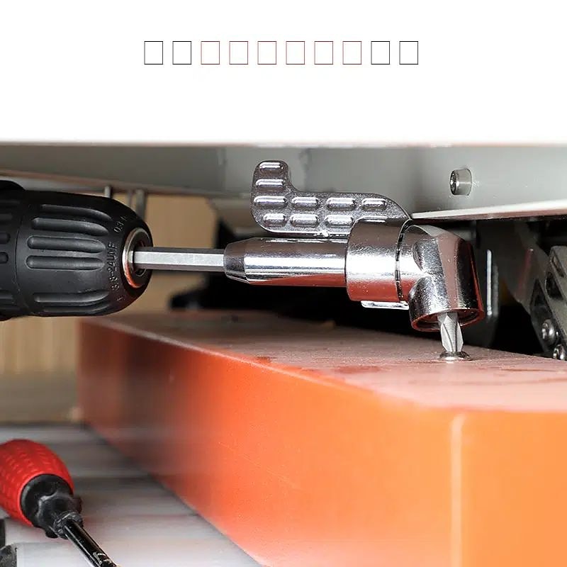 105 Degree Right Angle Drill Adapter Screwdriver Head Drill Shank Bit Steel Joint With Angle 1/4 Hex Bit Socket Screwdriver Bending Adapter3