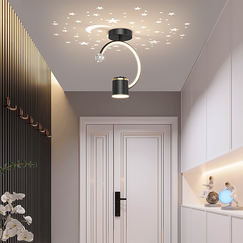 Corridor Light Creative Starry Sky Led Ceiling Light Simple Modern Porch Balcony Lamps