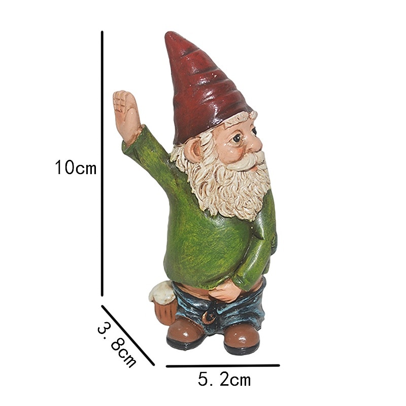 Funny Resin Gnome for Yard / Garden Indoor Outdoor Decor for Garden Statue Naughty Peeing Gnomes Gardening Gifts2