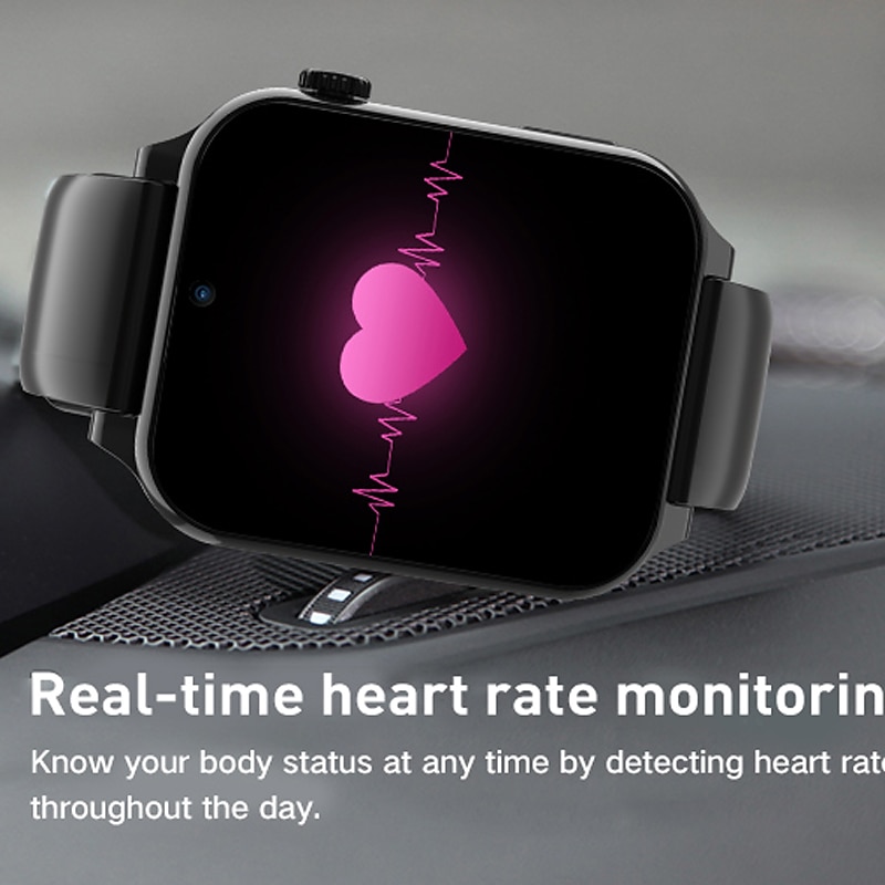 696 TK01 Smart Watch 1.99 inch 4G LTE Cellular Smartwatch Phone Bluetooth 4G Pedometer Call Reminder Sleep Tracker Compatible with Android iOS Men GPS Hands-Free Calls with Camera IP 67 31mm Watch3