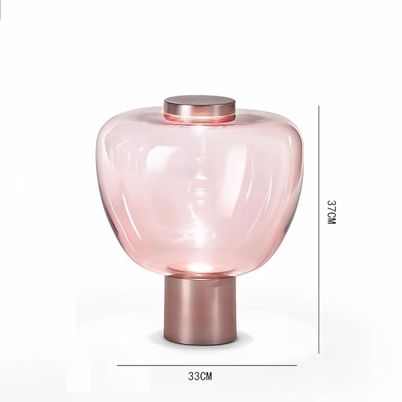 Table Lamp Ornament Apple Design Pink White Ambient Lamps Modern Contemporary For Indoor  Girls Room Metal 220-240V3