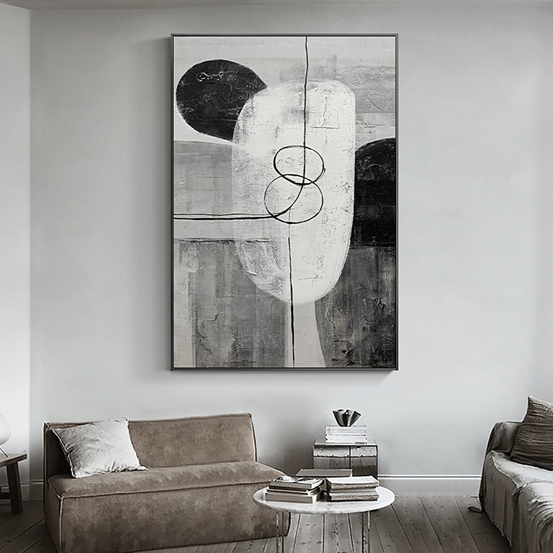 Handmade Oil Painting Canvas Wall Art Decoration Modern Minimal Abstract for Home Decor Rolled Frameless Unstretched Painting3