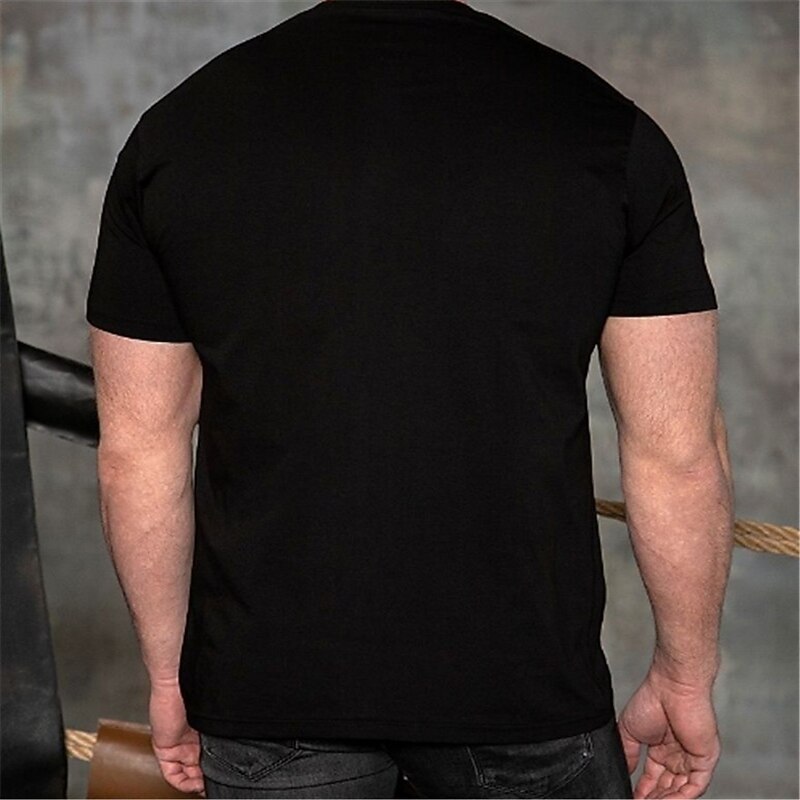 Men's Plus Size T shirt Tee Big and Tall Animal Crew Neck Print Short Sleeve Spring & Summer Fashion Streetwear Basic Comfortable Casual Sports Tops2