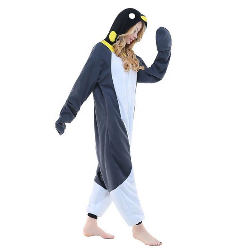 Adults' Character Nightwear Onesie Costume Carnival Costume Penguin Onesie Pajamas Kigurumi Pajamas For Men and Women Christmas Carnival Cartoon2