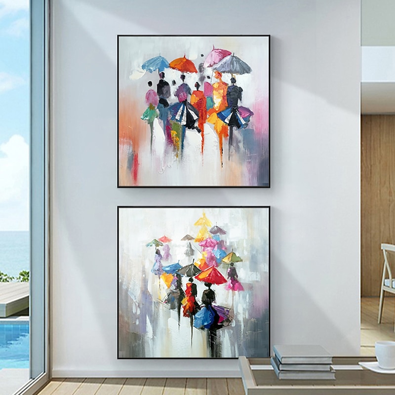 Mintura Handmade Figure Oil Paintings On Canvas Wall Art Decoration Modern Abstract Picture For Home Decor Rolled Frameless Unstretched Painting4