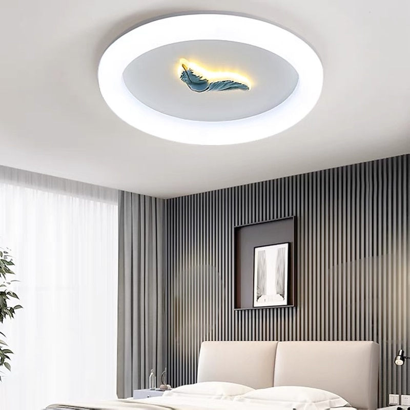 50cm Circle / Round Design Ceiling Lights Acrylic Painted Finishes LED 220-240V