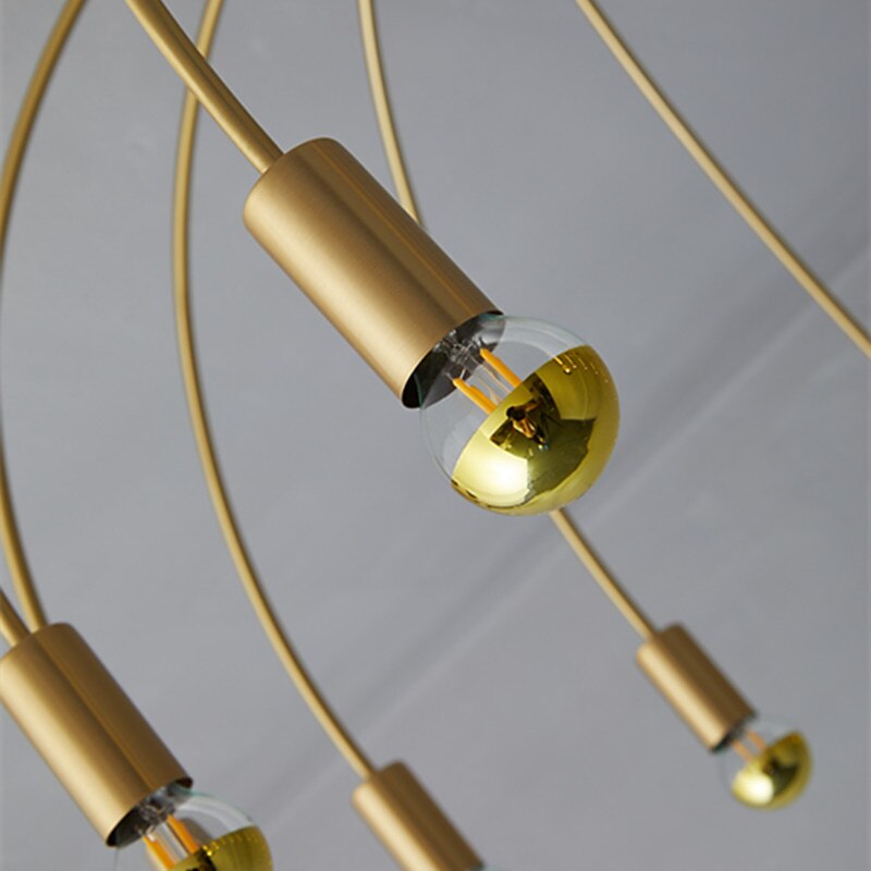 55cm Circle / Round Design Ceiling Lights Copper Formal Style Vintage Style Modern Style Modern Nordic Style 220-240V4