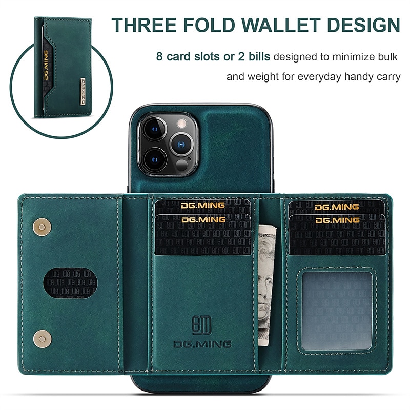 Phone Case For iPhone 17 Pro Max 17 Air 16 15 14 Pro Max Plus 16e 13 12 11 Pro Max Mini Wallet Case with Stand Holder Magnetic Card Slot Solid Color PU Leather3