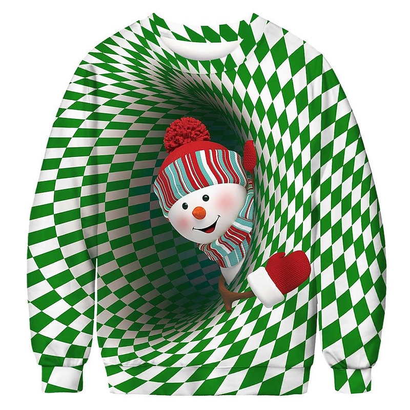 Christmas Christmas Trees Hoodie Cartoon Manga Anime 3D Print 3D Graphic For Couple's Men's Women's Adults' Christmas Carnival Masquerade 3D Print