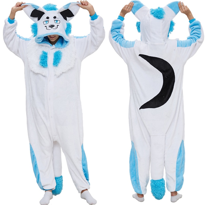Adults' Character Nightwear Onesie Costume Carnival Costume Unicorn Bat Onesie Pajamas Kigurumi Pajamas For Men and Women Carnival Cartoon