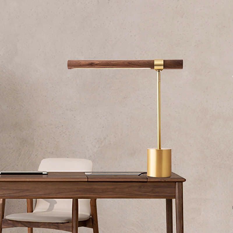 Table Lamp  Reading Light  Bedside lamps Swing Arm Modern Contemporary / Nordic Style For Living Room / Indoor Metal 90-110V Wood3