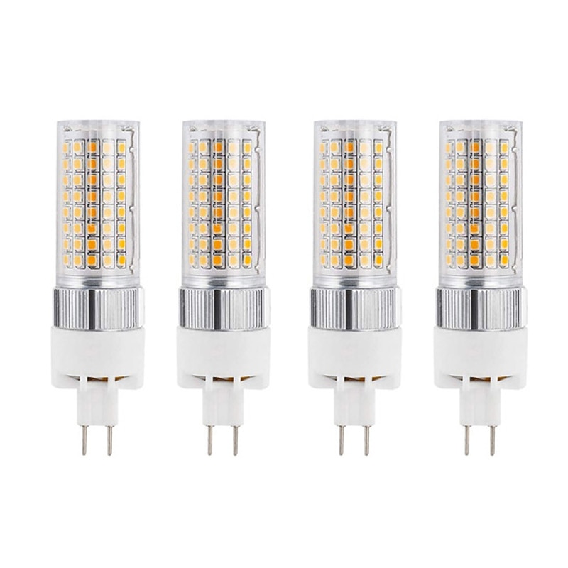 LED Corn Lights 4pcs G12 Bulb Light Optional 15W 20W 25W 2835SMD 120LED Energy Saving Lamp Floodlight Warm White Natural White White Home Party Lights 85-265 V