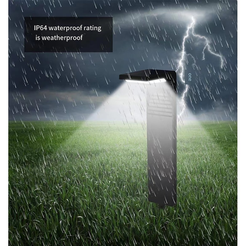 1/2pcs Pathway Lights Solar Landscape Garden Light Outdoor Waterproof Solar Lawn Lamp Villa Courtyard Yard Solar Walkway Decoration Light3