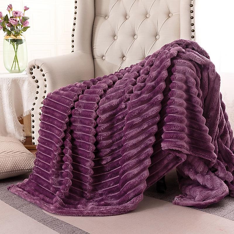 Fleece Blanket Throws Extra Large, Super Soft and Warm Throw Blanket for Couch, Sofa and Bed Cozy, Fuzzy and Lightweight 5