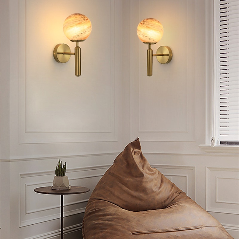 Creative Planet Wall Lamp Modern Simple Bedside Bedroom Wall Lamp3