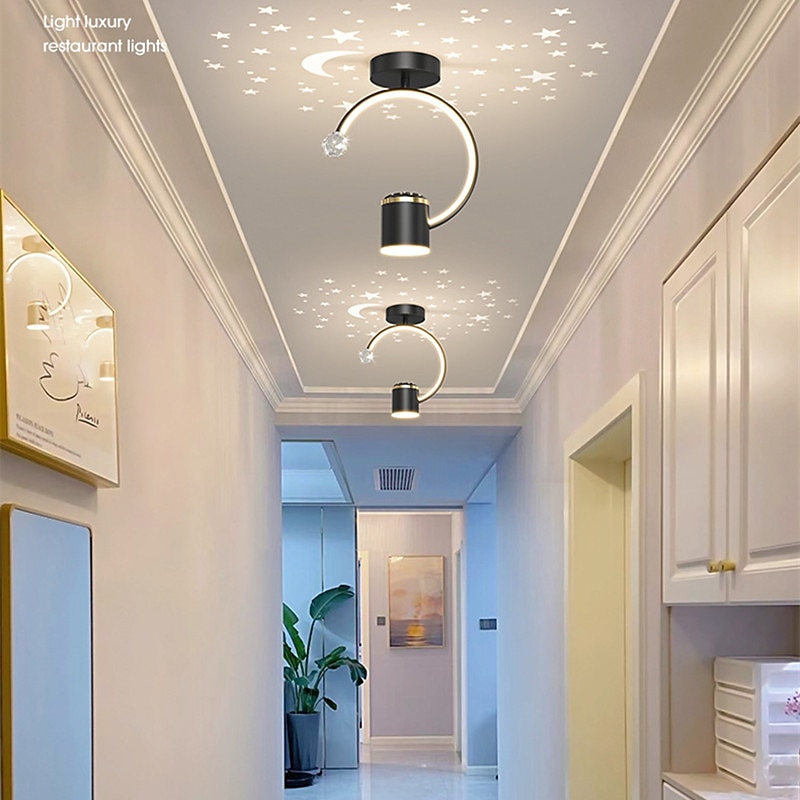 Corridor Light Creative Starry Sky Led Ceiling Light Simple Modern Porch Balcony Lamps2