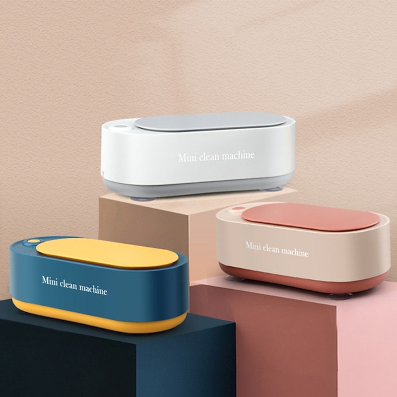 2022 Ultrasonic Cleaning Machine USB Mini Office Glasses Watch Jewelry Cleaning Multifunctional Cleaning Machine High Frequency Vibration Cleaning2