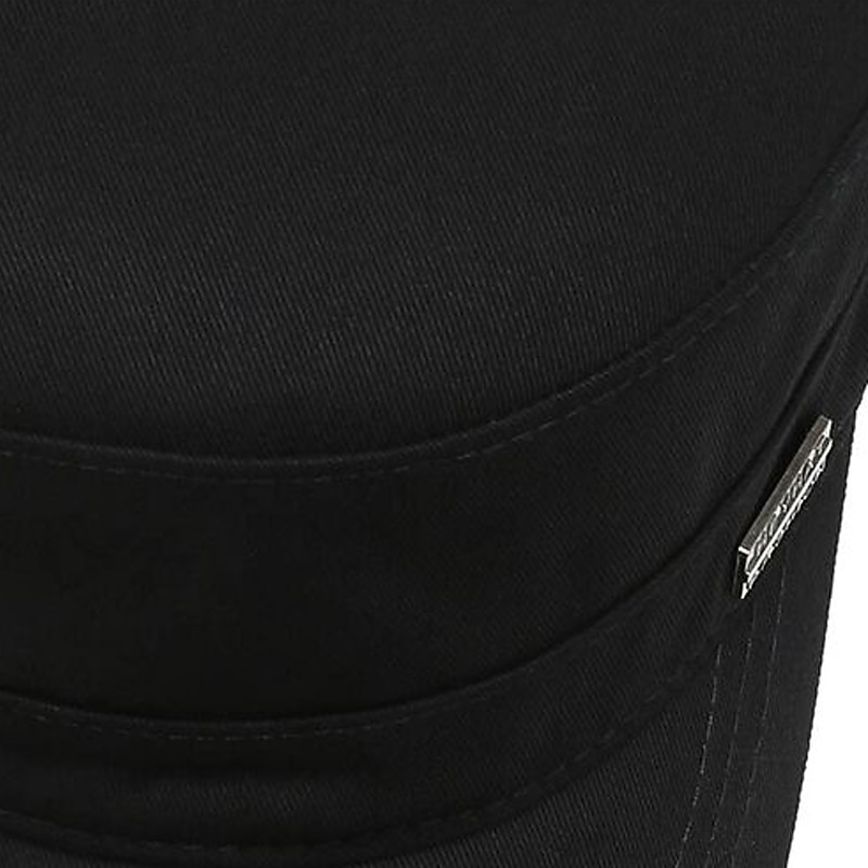 Men's Military Cap Cadet Hat Black Army Green Polyester Pure Color Fashion Classic & Timeless Chic & Modern Outdoor Daily Pure Color Portable Breathable3