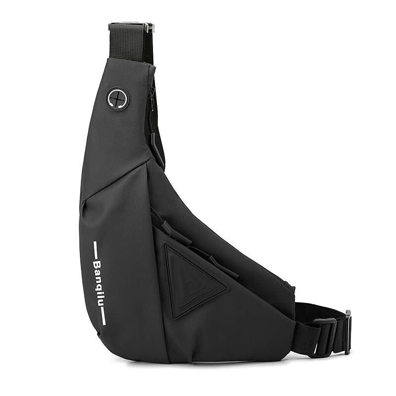 Men's Waterproof Crossbody Sling Bag – Anti-Theft Chest Pack with USB Charging Port for Travel & Outdoor Activities 18