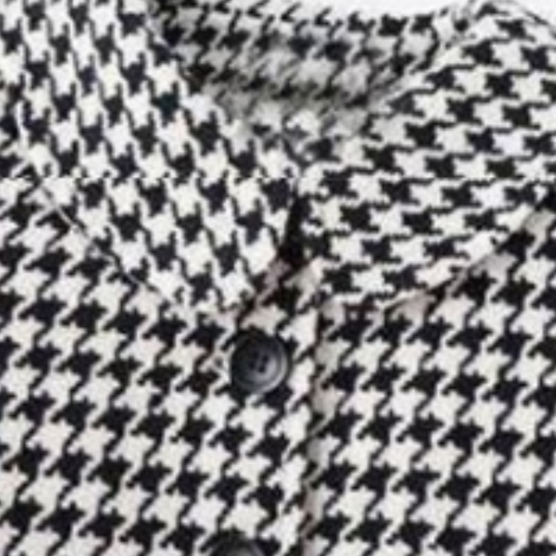 Kids Girls' Coat Outerwear Plaid Long Sleeve Coat Daily Cotton Active Cute Black Winter Fall 2-8 Years3