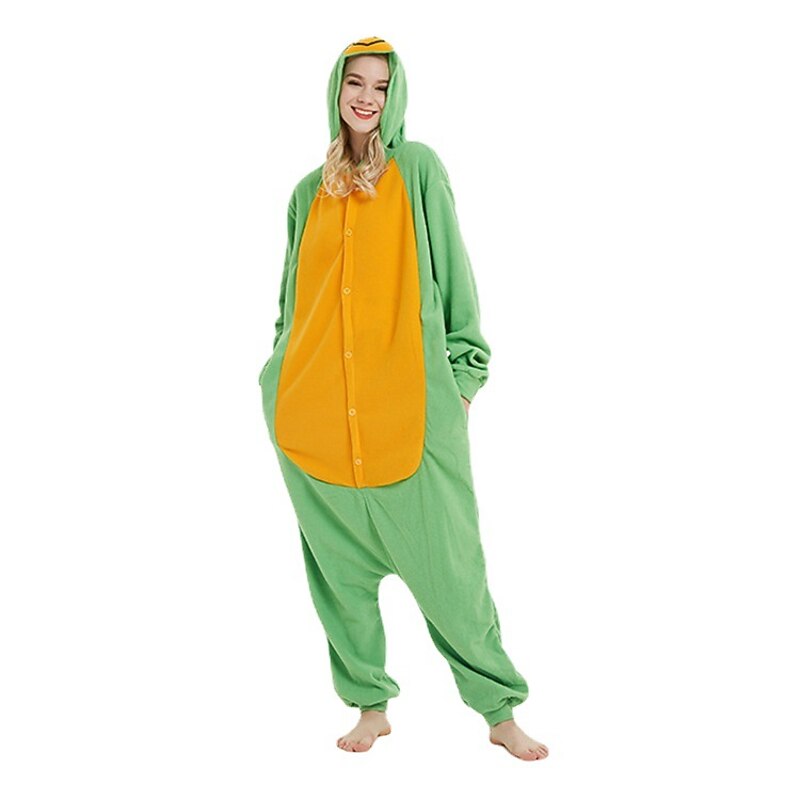 Adults' Character Nightwear Onesie Costume Carnival Costume Cartoon Onesie Pajamas Kigurumi Pajamas For Men and Women Carnival Cartoon3