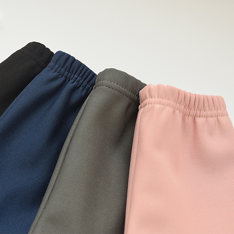 Toddler Girls' Leggings Floral Cute Outdoor Cotton 3-7 Years Fall Black Pink Navy Blue2