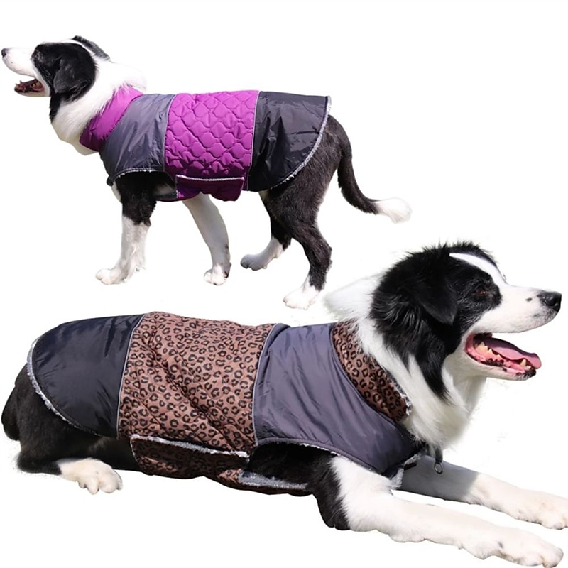 Dog Cat Coat Jacket Cute Casual Winter Reflective Waterproof Warm Breathable Soft Outdoor Casual Daily Dog Clothing for Bichon Frise Pomeranian Baby Pet Papillon Small3