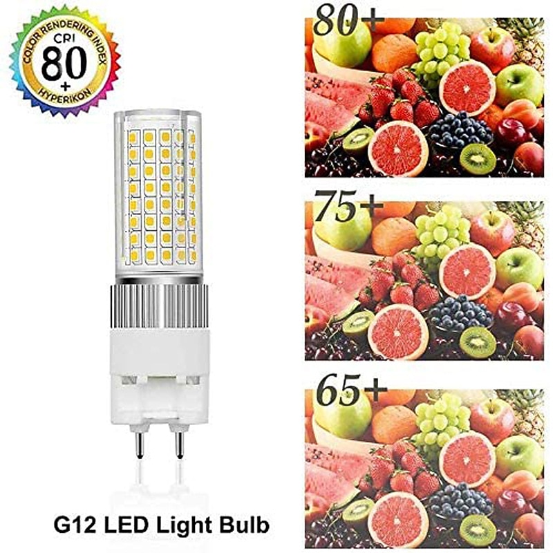 LED Corn Lights 4pcs G12 Bulb Light Optional 15W 20W 25W 2835SMD 120LED Energy Saving Lamp Floodlight Warm White Natural White White Home Party Lights 85-265 V4
