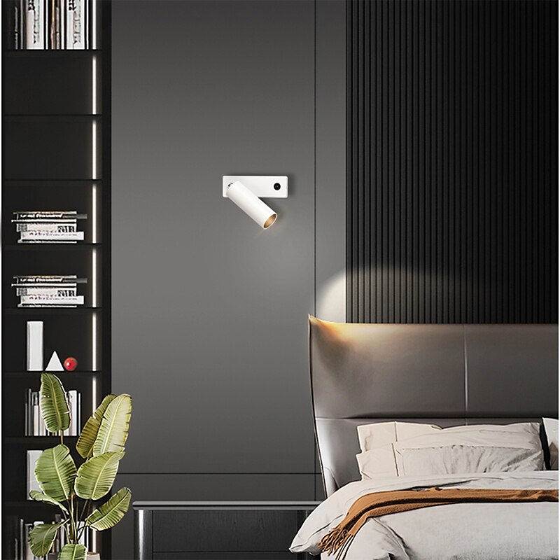 LED Wall lamp and Reading Light Two-in-one Multifunctional Wall sconces. LED Wall Lamp for Bedroom Bedside Wall Sconces Reading Light2