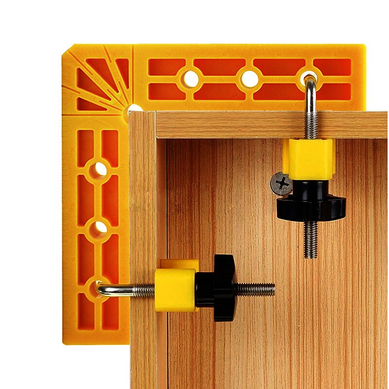 14pc Positioning Squares For Woodworking 90 Degree Corner Right Angle Clamps Carpenter Corner Clamping Square Tool3