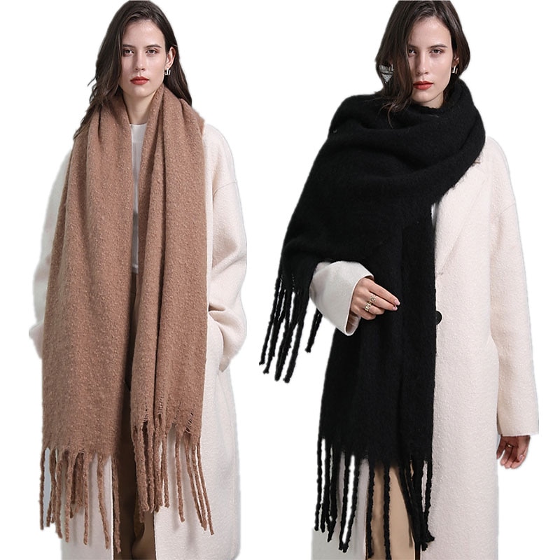 Women's Scarves Daily Holiday Simple Casual Warm Casual / Daily 1 PC