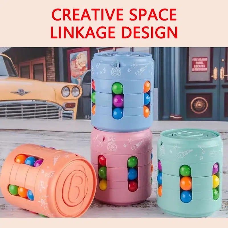 Speed Cube Set 1 pcs Magic Cube IQ Cube Spinning Top Educational Toy Stress Reliever Puzzle Cube Gift Adorable Teenager Adults' Toy Gift3