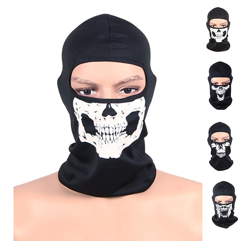 Motorcycle Full Face Mask Balaclava Tactical Masks Men's Women Breathable Camping Sports Ski Biker Face Cape Helmet Lining
