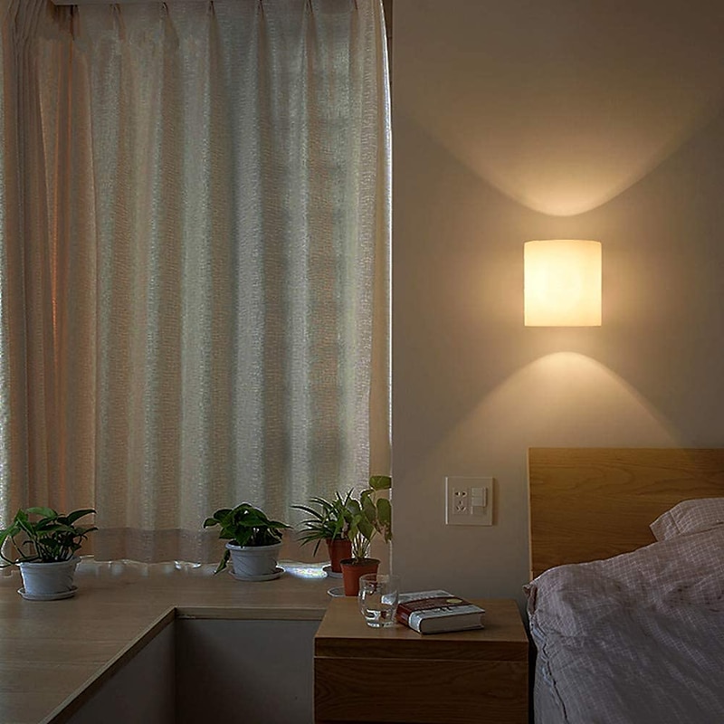 Northern Europe Modern Glass Wall Lights Wood Art Deco Living Room Dining Room Hallway Wall Sconce3