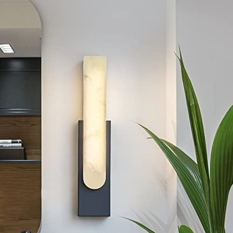 Marble Wall Lamp Bedroom Bedside Lamp Nordic Living Room Stair Aisle Lamp Minimalist Hotel Home Stay Lamp4