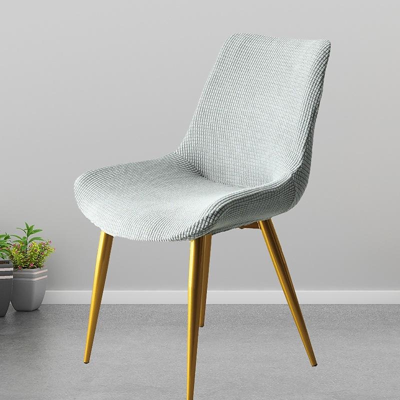 Dining Chair Slipcover Stretch Chair Seat Cover for Dining Room Chair Protectors Covers Dining, Soft Thick Washable 19
