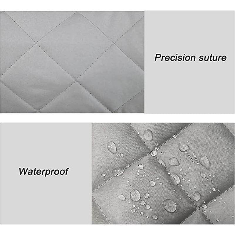 Waterproof Sofa Cover Armrest Cover Organizer Remote Control Holder for Recliner Couch Armchair Caddy with 14 Pockets for TV Remotes, Book, Magazines, Ipad2