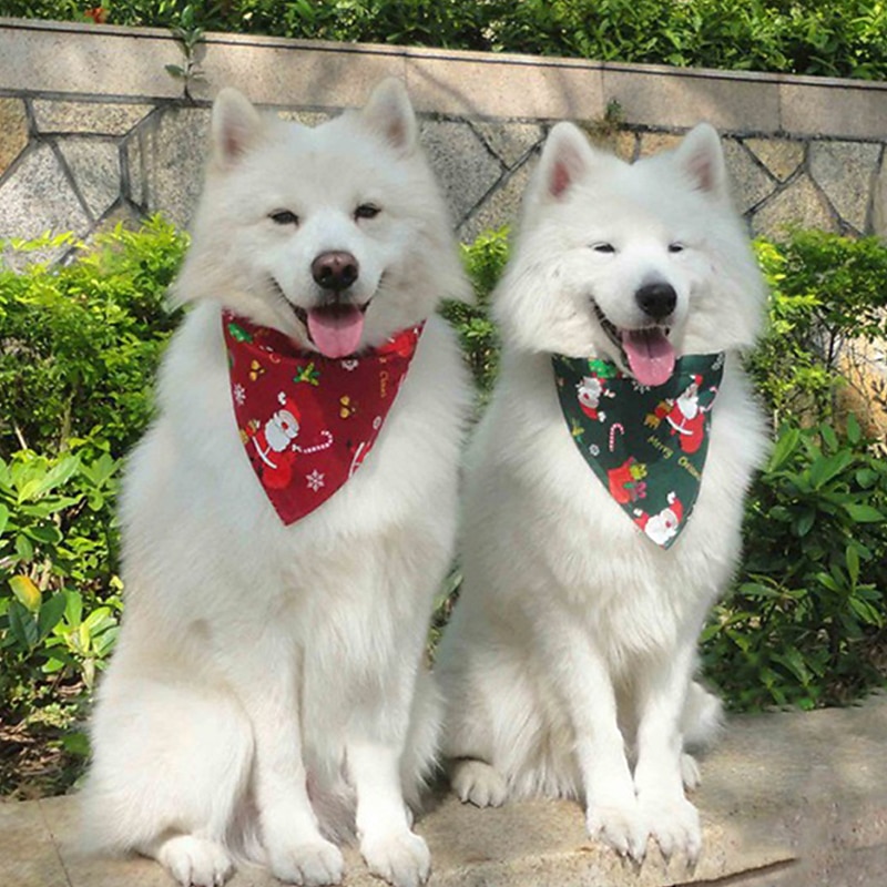 Dog Cat Dog Bandana Dog Birthday Bandana Hat Fashion Cute Breathable Soft Washable Comfortable Christmas Christmas Outdoor Casual Daily Husky Labrador Border Collie Pomeranian Papillon4