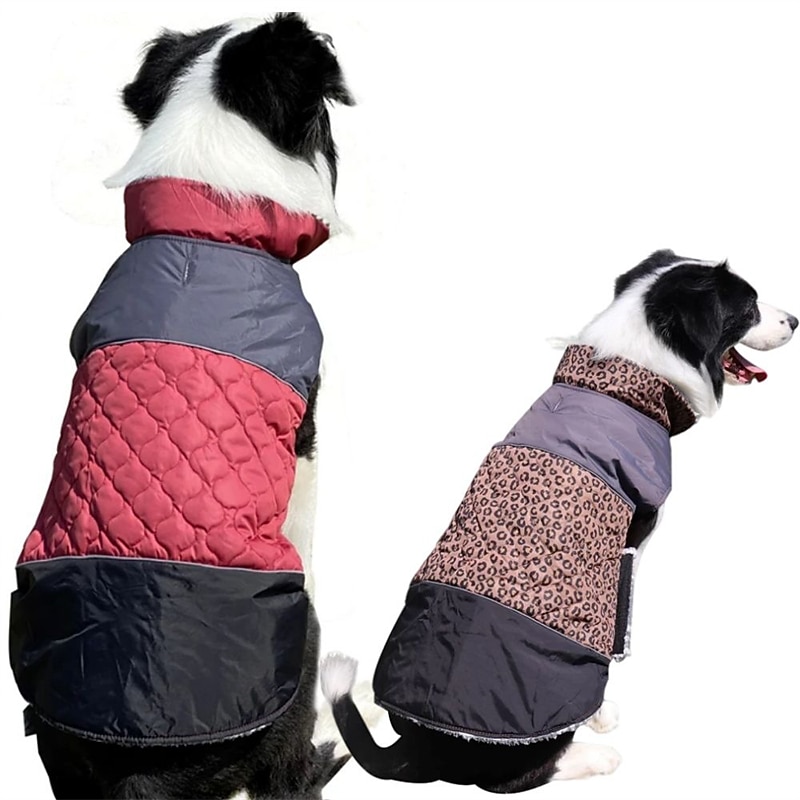 Dog Cat Coat Jacket Cute Casual Winter Reflective Waterproof Warm Breathable Soft Outdoor Casual Daily Dog Clothing for Bichon Frise Pomeranian Baby Pet Papillon Small