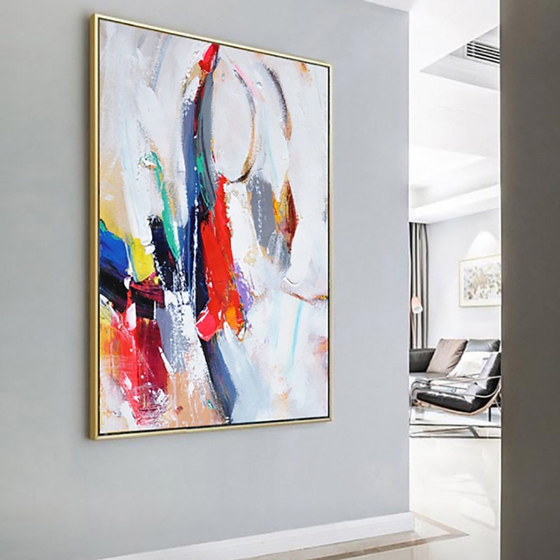 Handmade Oil Painting Canvas Wall Art Decoration Modern   Abstract for Home Decor Rolled Frameless Unstretched Painting4