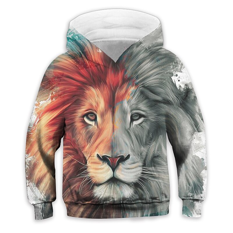 Boys 3D Long Sleeve 3D Print Spring Active Kids Daily4