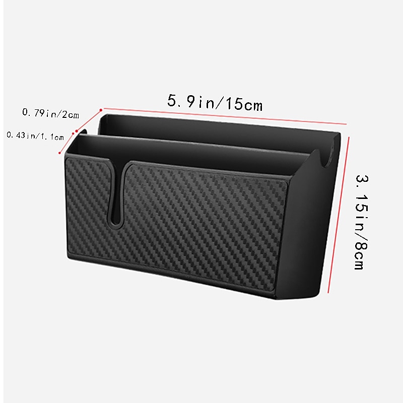 Car Mobile Phone Storage Box Self Adhesive Front Seat Car Organizer Universal Vehicle Dashboard Pocket Holder Car Accessories Car Accessories3