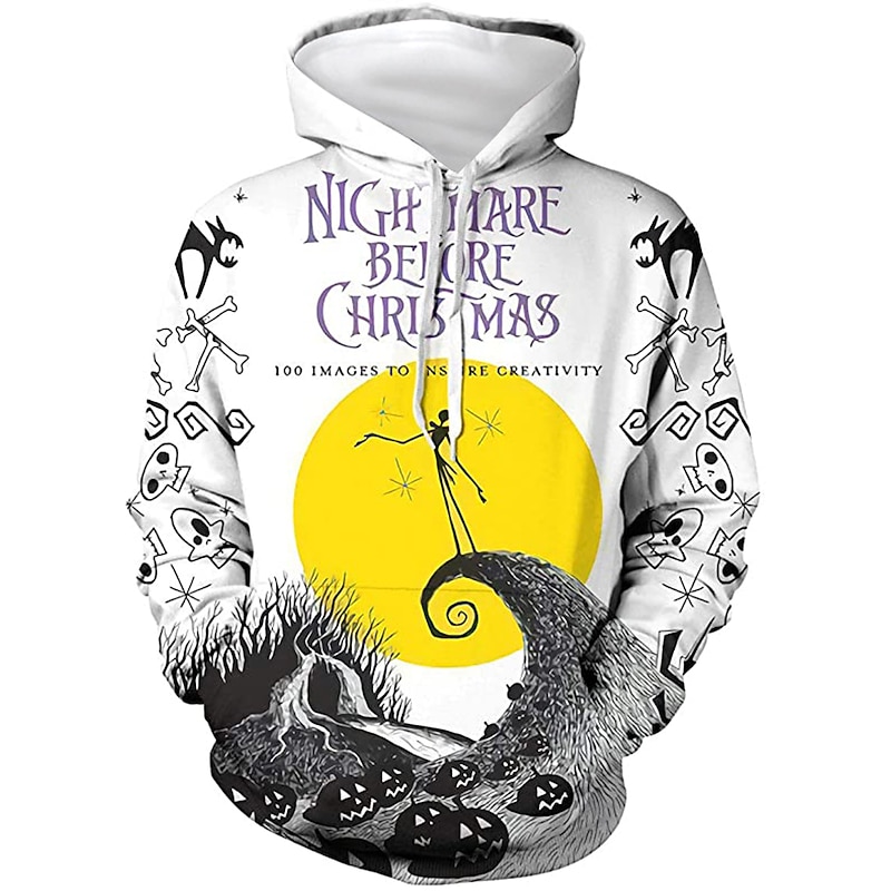 Sally Hoodie Cartoon Manga Anime 3D Front Pocket Graphic For Couple's Men's Women's Adults' Halloween Carnival Masquerade 3D Print Party Casual Daily2