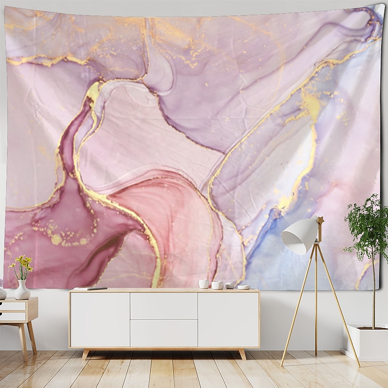 Colorful Marble Large Wall Tapestry Texture Abstract Geometric Home Decoration Wall Background Tapestry Room Background Cloth 6
