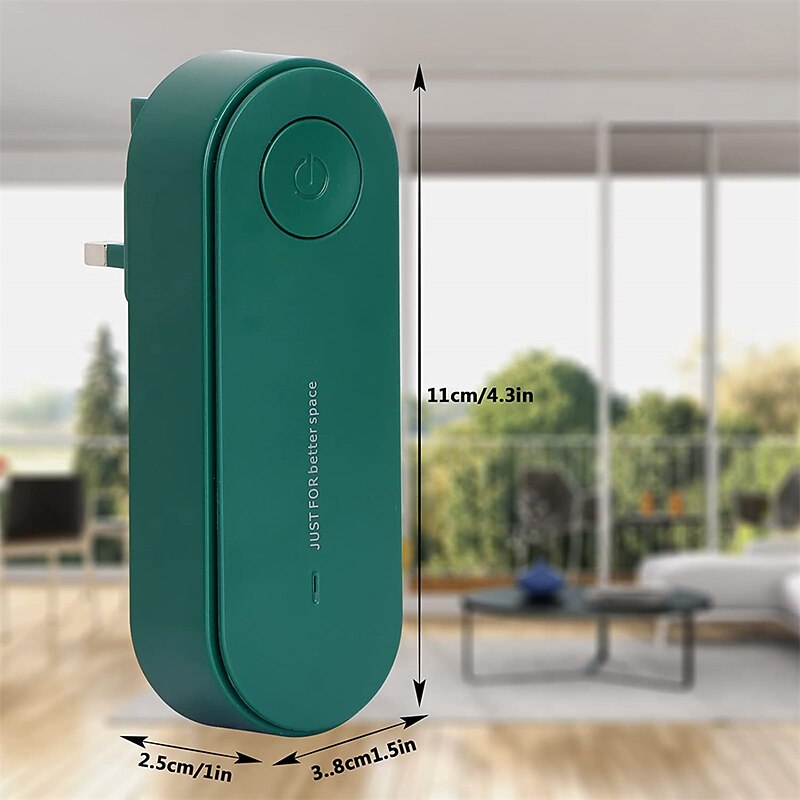 Plug-in Negative Ion Air Purifier Mini Portable Negative Ion Generator for Home  Remove Smell Pollutants Smoke Suitable for Bedrooms Toilets Living Roombathroomsclosetspet room4