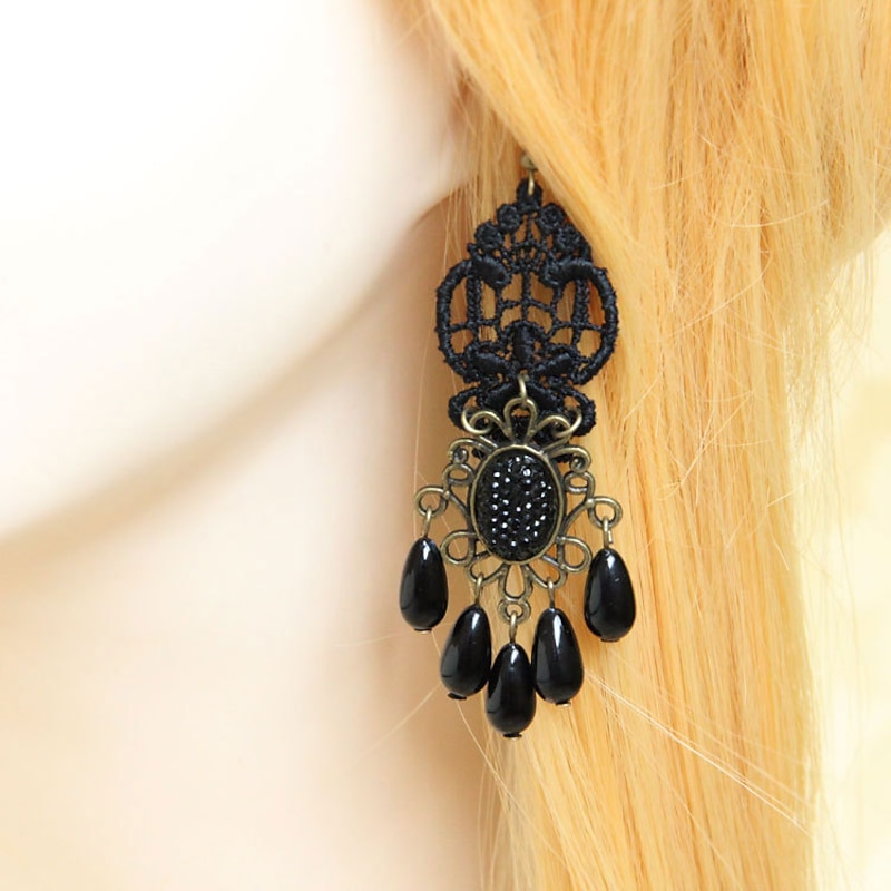 Women's Retro Vintage Punk & Gothic Accessories Earrings  for  Halloween Carnival Masquerade